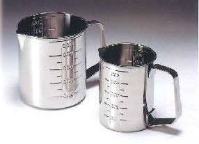 Mars Stainless steel beaker with handle